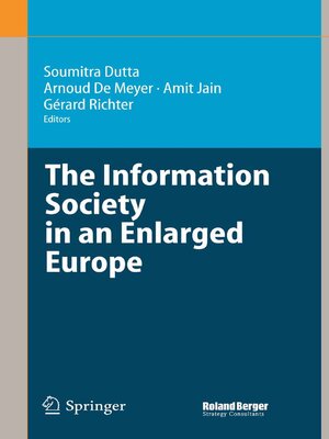cover image of The Information Society in an Enlarged Europe